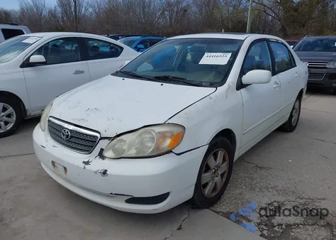 2004 Toyota Corolla Le из США, поврежденный, VIN 1NXBR32E54Z192289